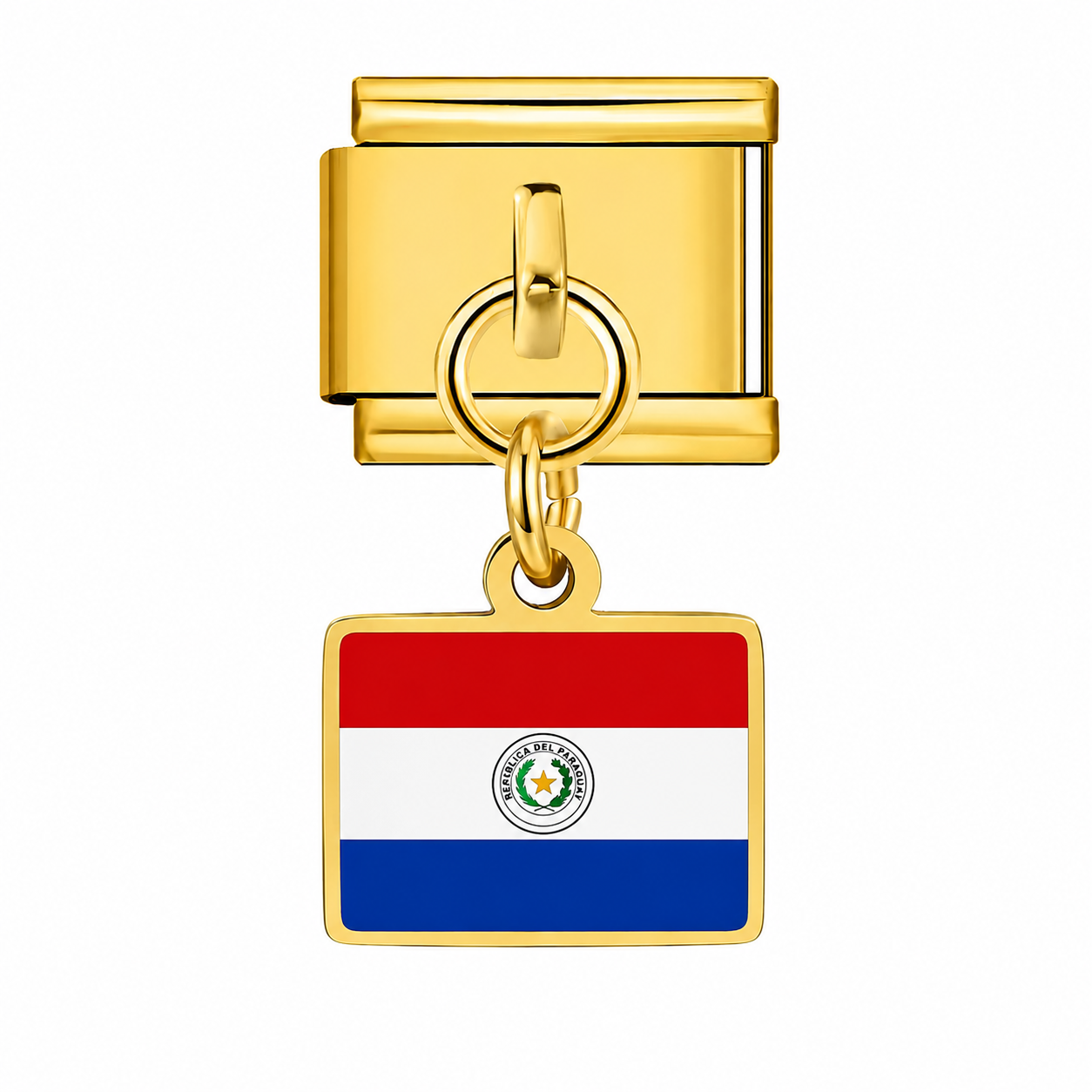 "Support Your Country" World Cup Flag Charm Bracelet
