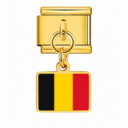 "Support Your Country" World Cup Flag Charm Bracelet