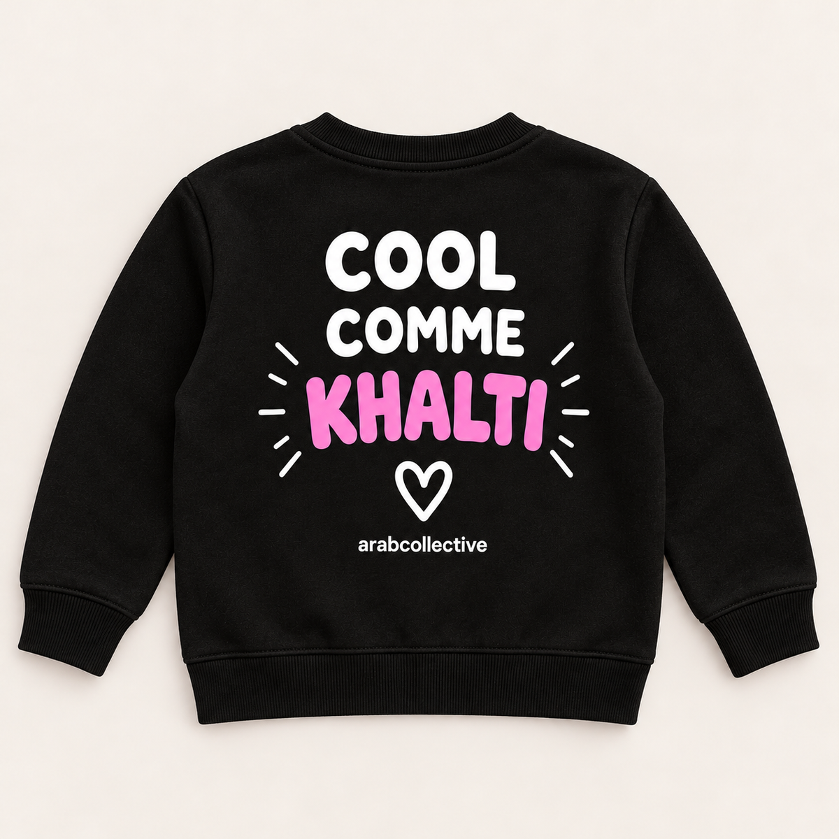 "COOL COMME KHALTI" KIDS Crewneck