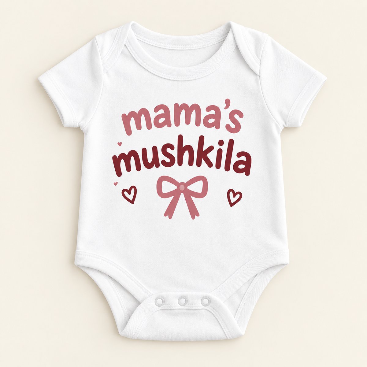 "Mama’s Mushkila Onesie" NEWBORN