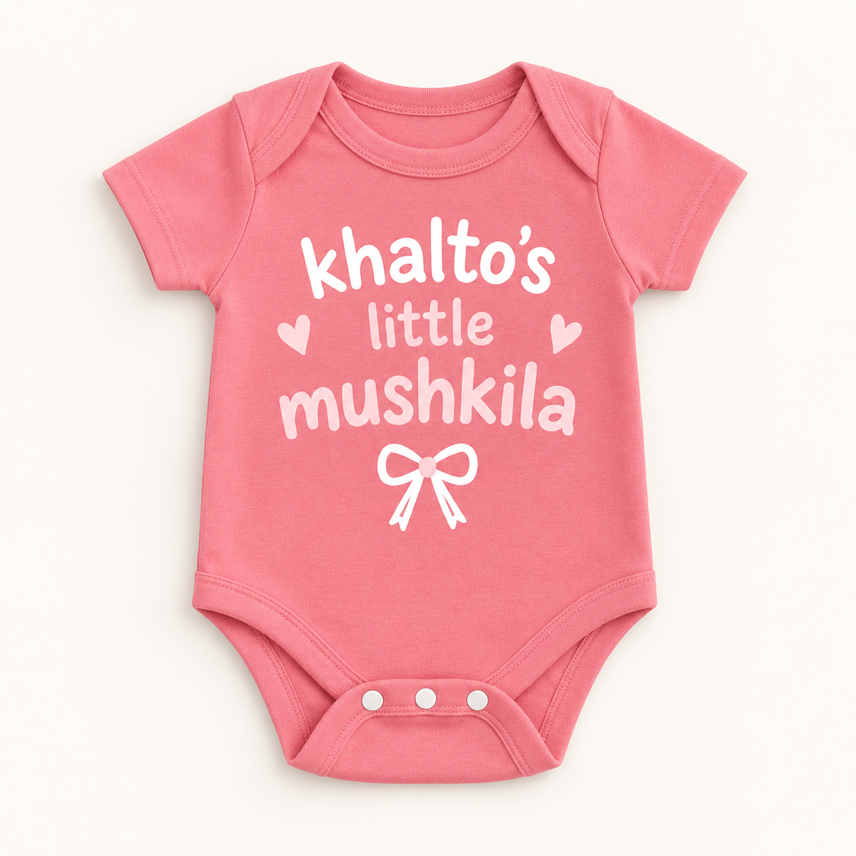 "Khalto’s Little Mushkila Onesie" NEWBORN
