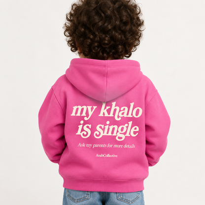 "My Khalo Is Single" KIDS Hoodie