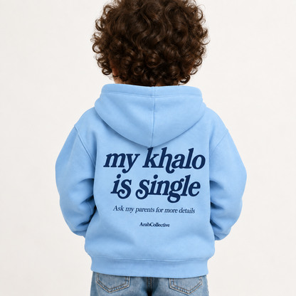 "My Khalo Is Single" KIDS Hoodie