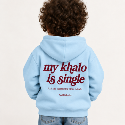 "My Khalo Is Single" KIDS Hoodie