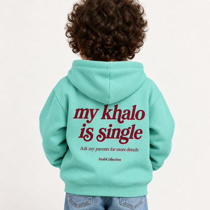 "My Khalo Is Single" KIDS Hoodie
