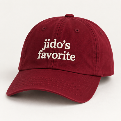 "JIDO'S FAVORITE" Kids Cap