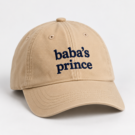 "BABA'S PRINCE" Kids Cap