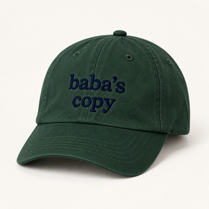 "BABA'S COPY" Kids Cap