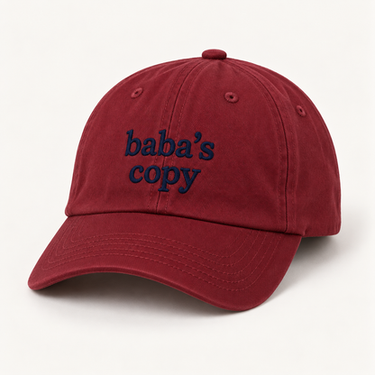 "BABA'S COPY" Kids Cap