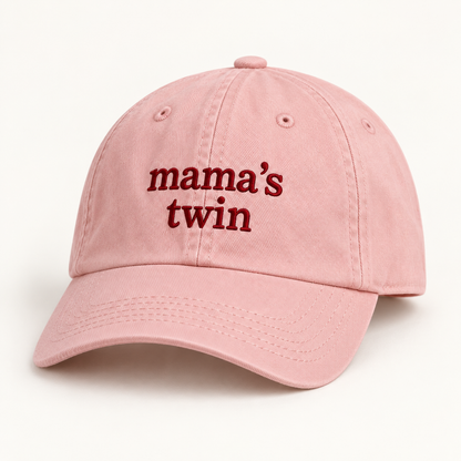 "MAMA’s TWIN” Kids Cap