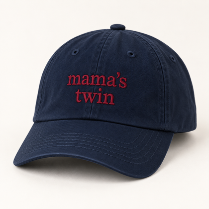 "MAMA’s TWIN” Kids Cap