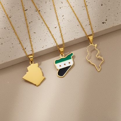 Collier Pendentif Pays Arabe