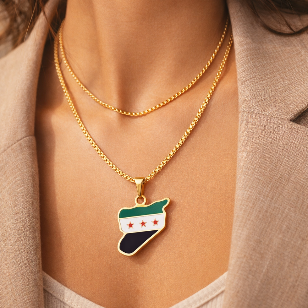 Collier Pendentif Pays Arabe