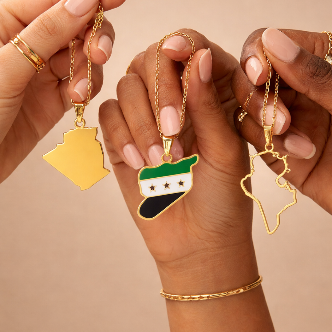 Collier Pendentif Pays Arabe
