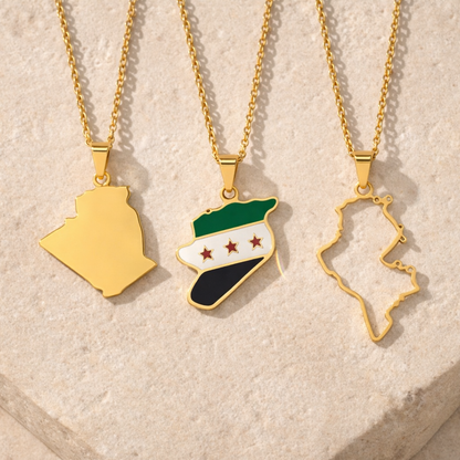 Collier Pendentif Pays Arabe