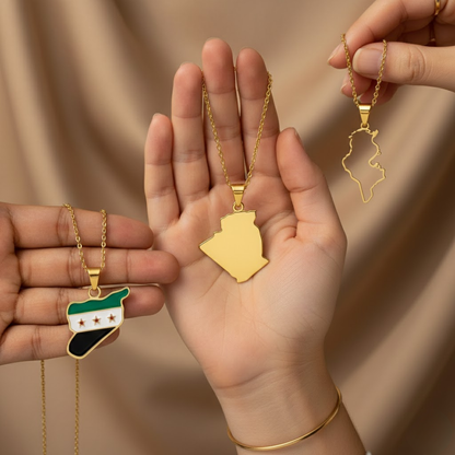 Collier Pendentif Pays Arabe