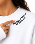 "Inspired by the Fear of Being 3adi" Crewneck