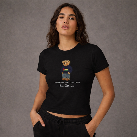 Pali Bear Baby Black Tee