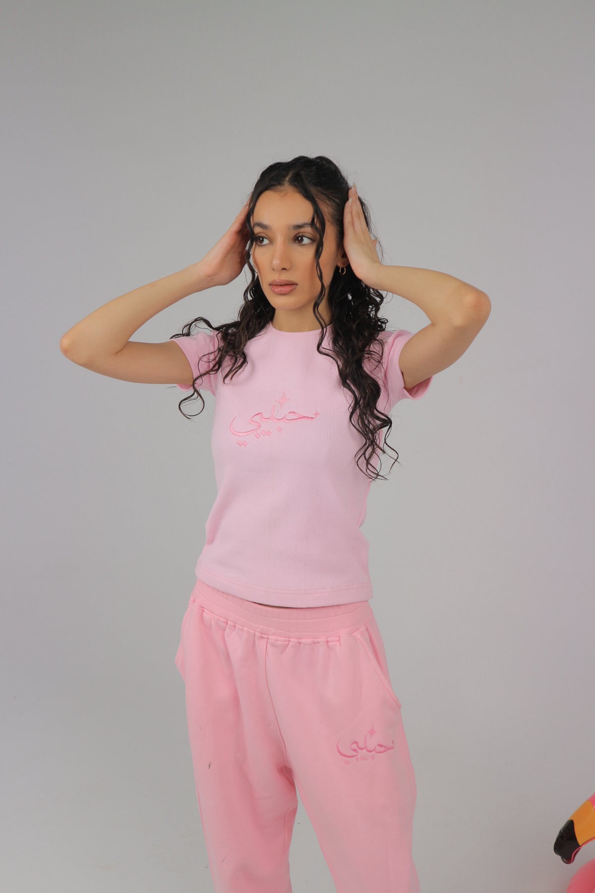 Habibi Cropped Baby Tee - ArabCollective