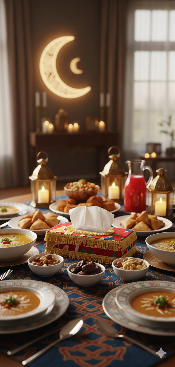 Layali Ramadan Tissue Box