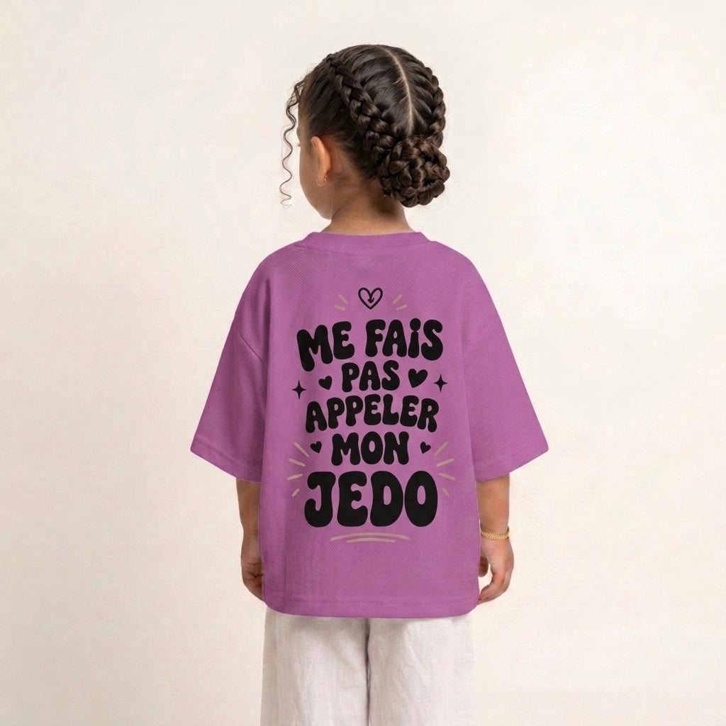 "ME FAIS PAS APPELER MA JEDO" KIDS Tee