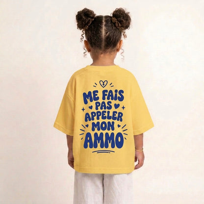 "ME FAIS PAS APPELER AMMO" KIDS Tee