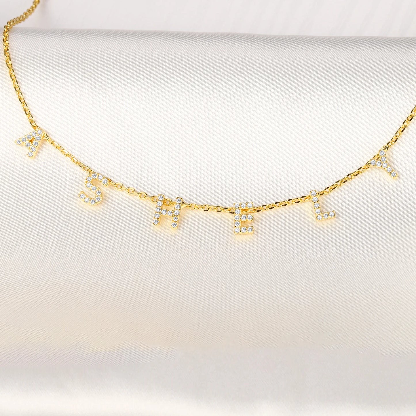 Collier Pendentif Initiale