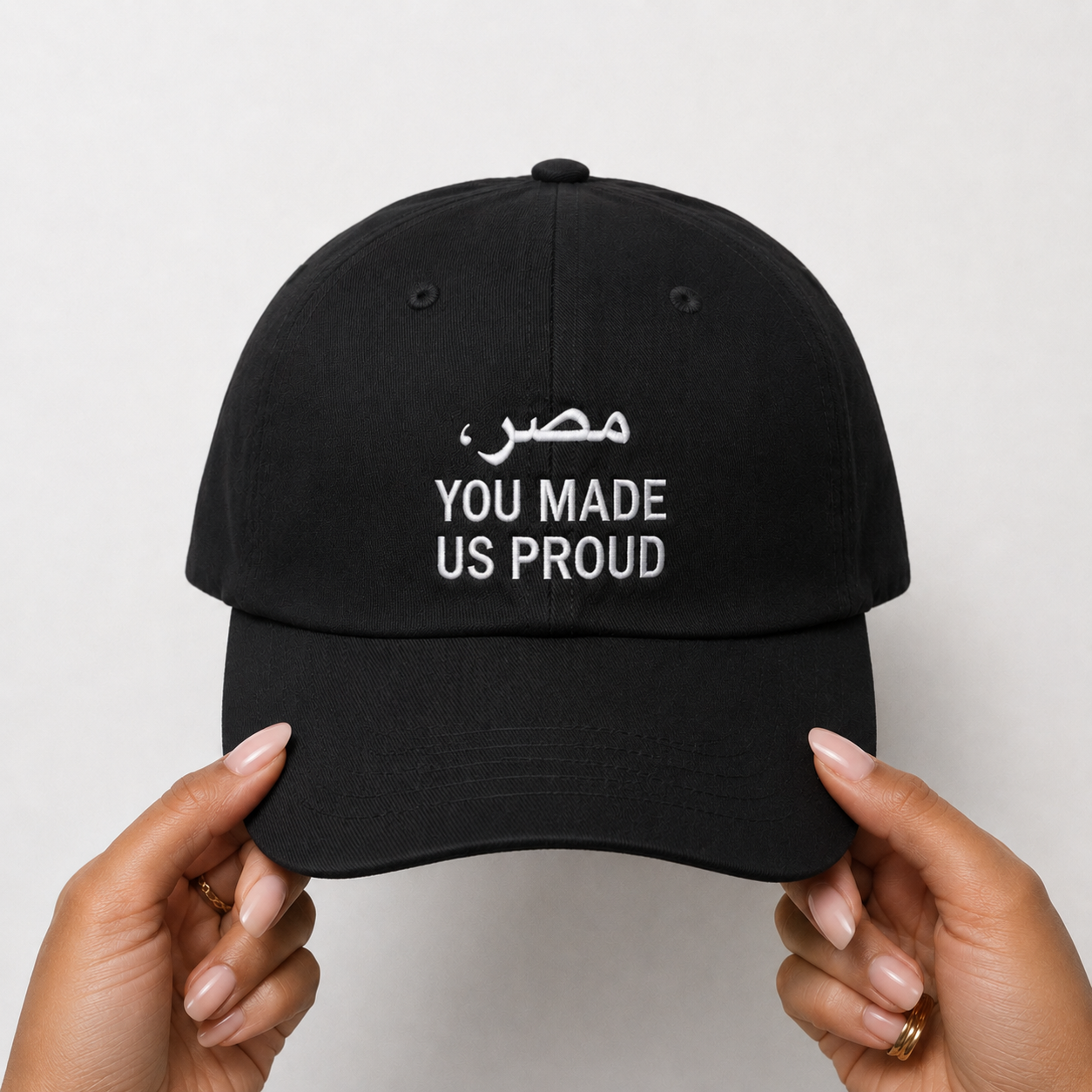 “Egypt, You made us proud” Cap