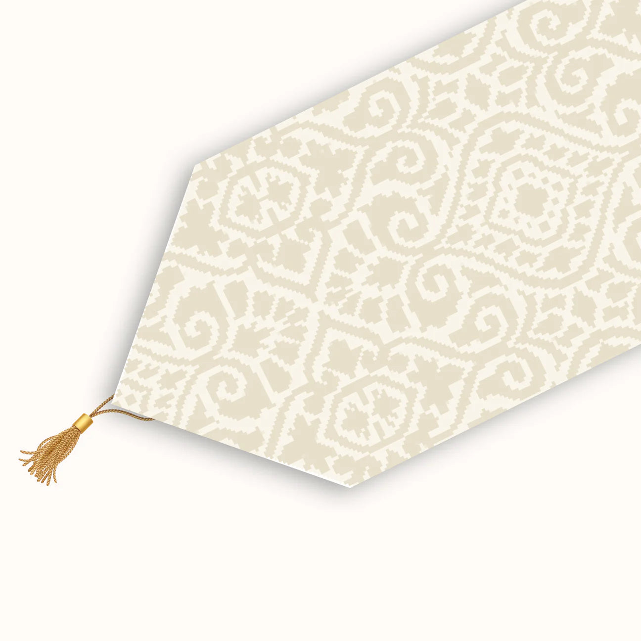 Safa Ivory Table Runner