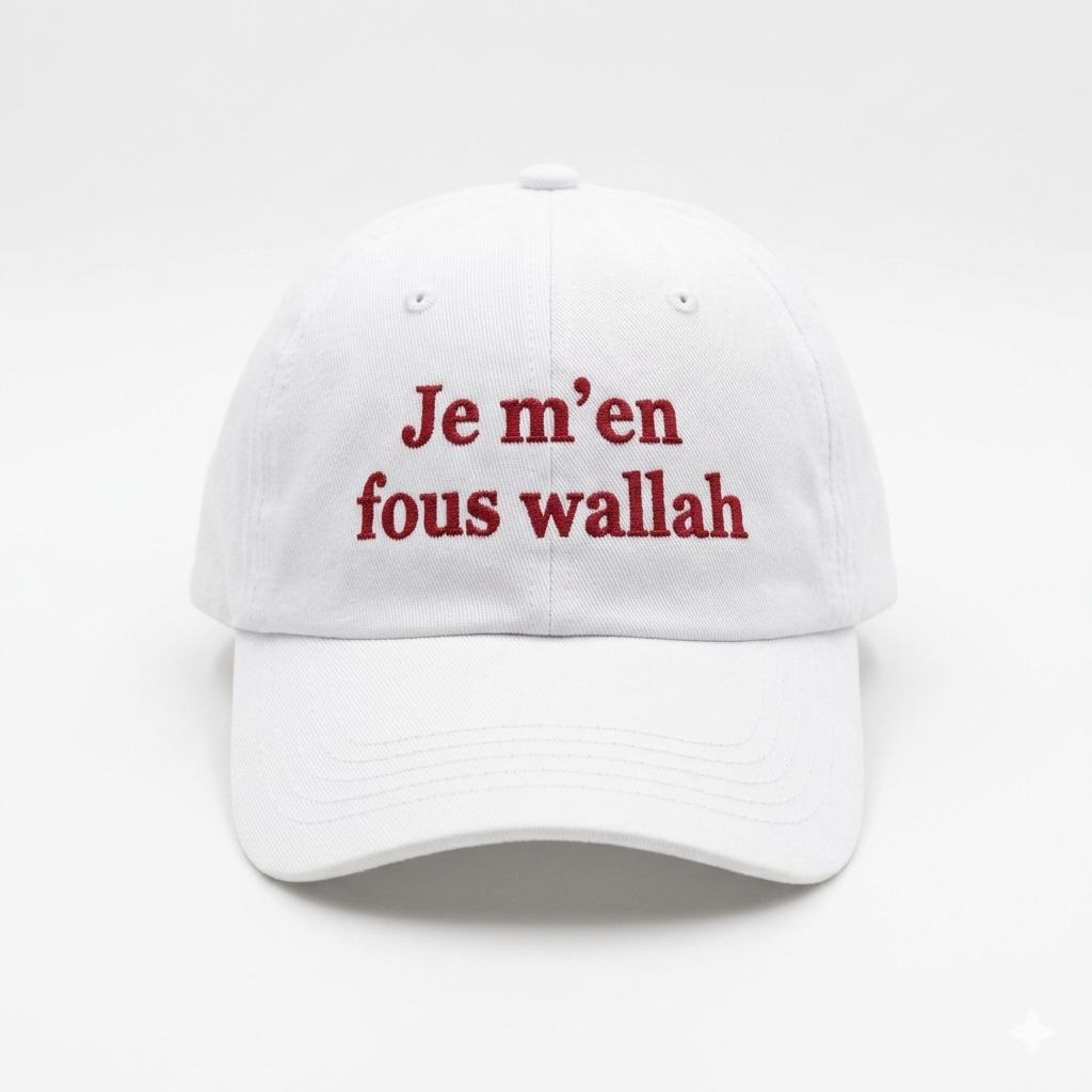"Je M'en Fous Wallah" Cap