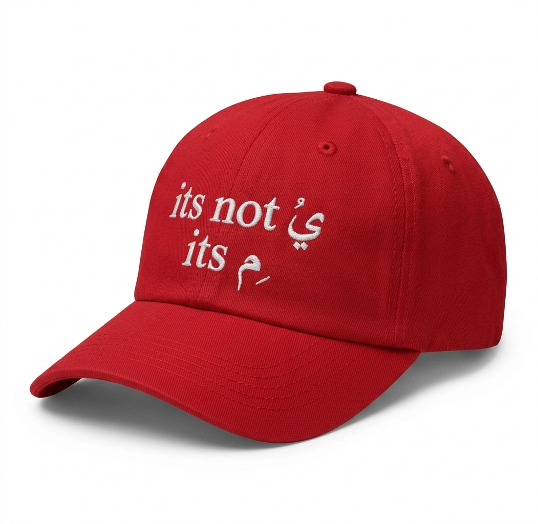 Casquette « CE N'EST PAS TOI, C'EST MOI »