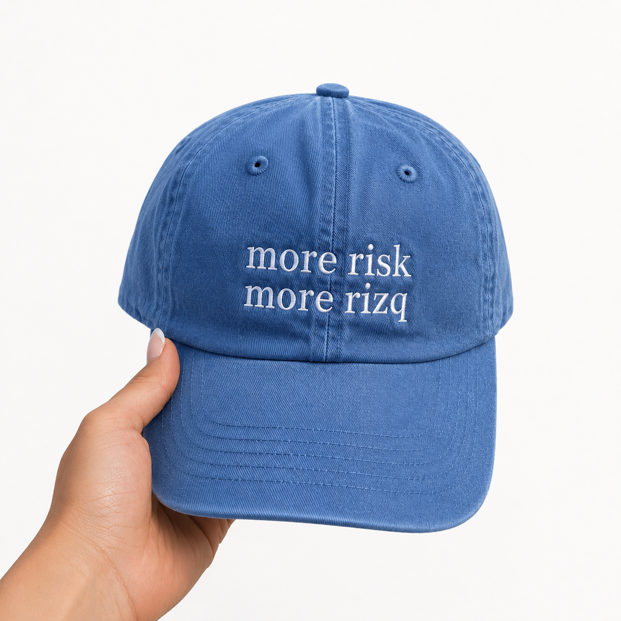 "More Risk More Rizq " Cap