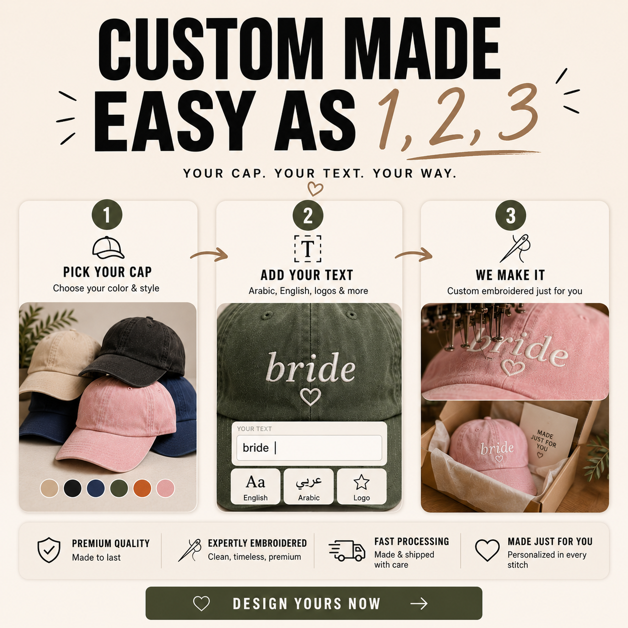 Custom Cap
