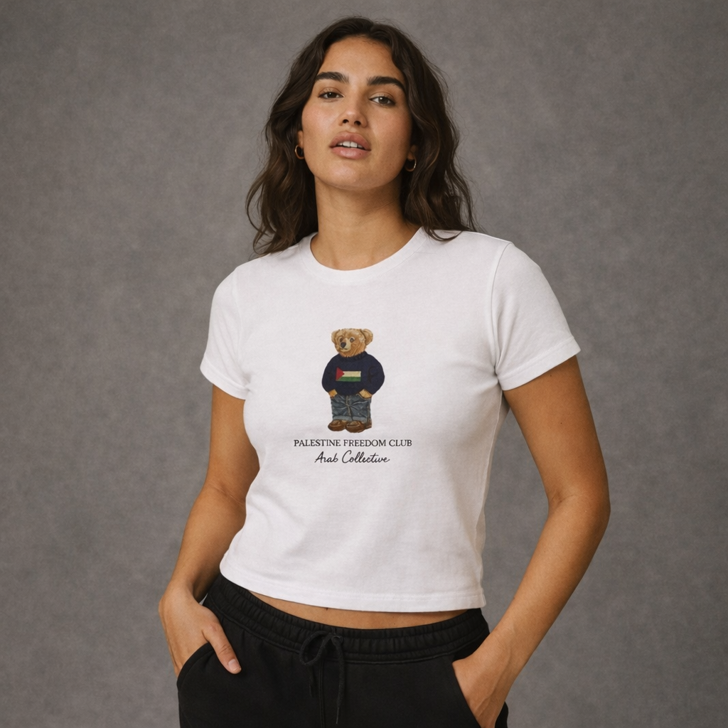 Pali Bear Baby White Tee