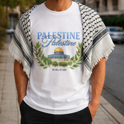 We Will Return – Palestine Heritage Tee