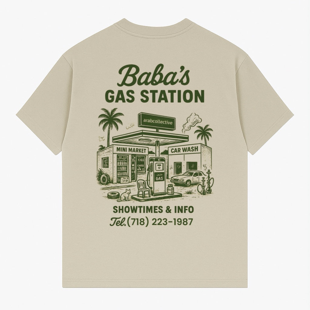 Baba’s Gas Station Tee
