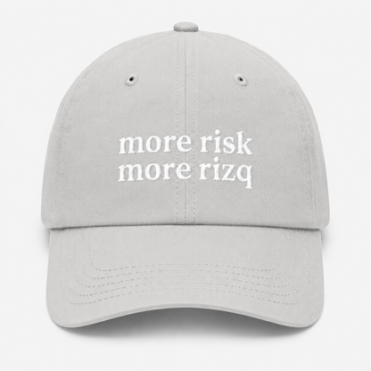 "More Risk More Rizq " Cap