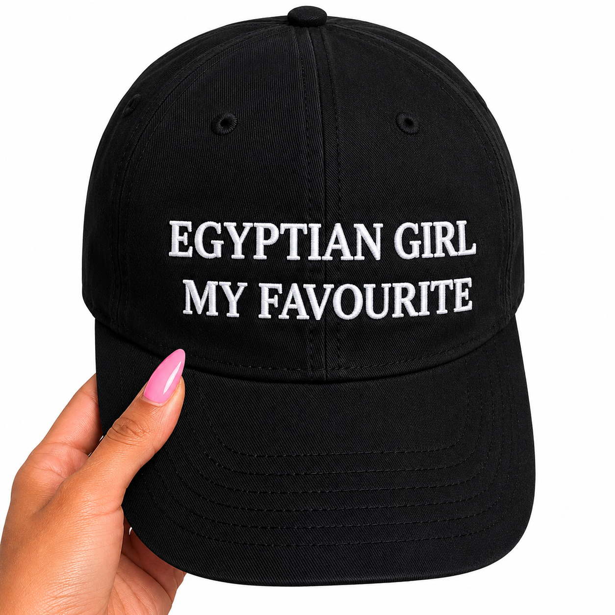 "Egyptian Girl My Favourite" Cap