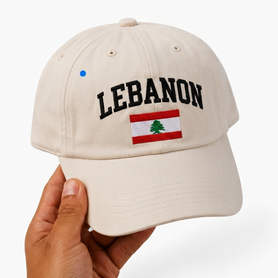"Lebanon" Flag Cap