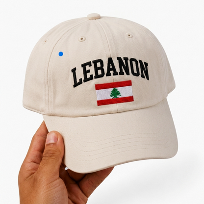 "Lebanon" Flag Cap