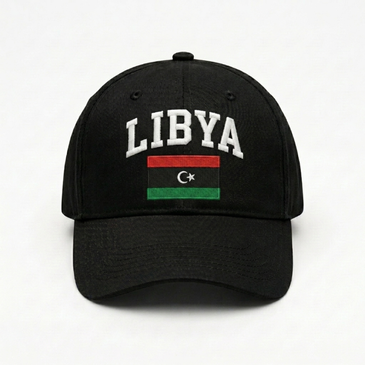 "LIBYA" Flag Cap