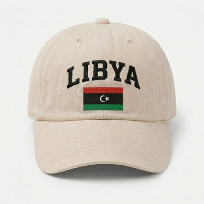 "LIBYA" Flag Cap