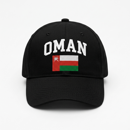 "OMAN" Flag Cap