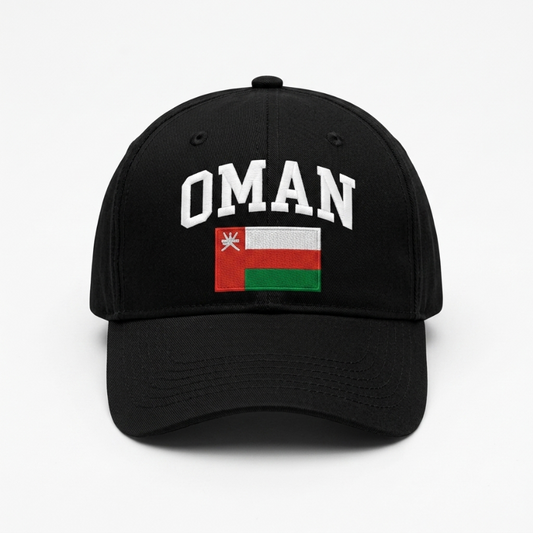 "OMAN" Flag Cap