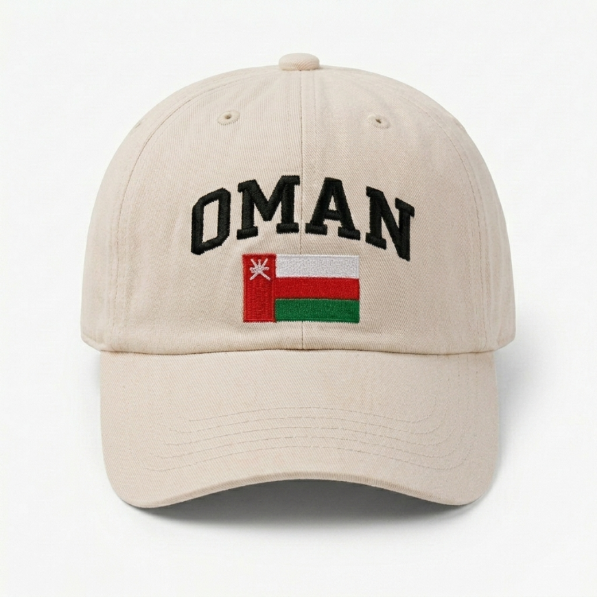 "OMAN" Flag Cap