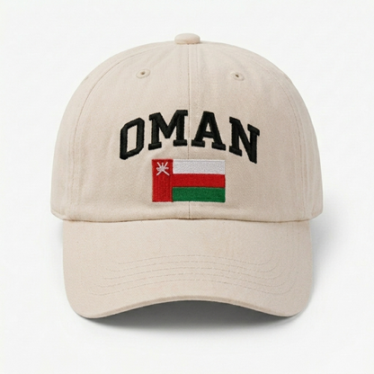 "OMAN" Flag Cap