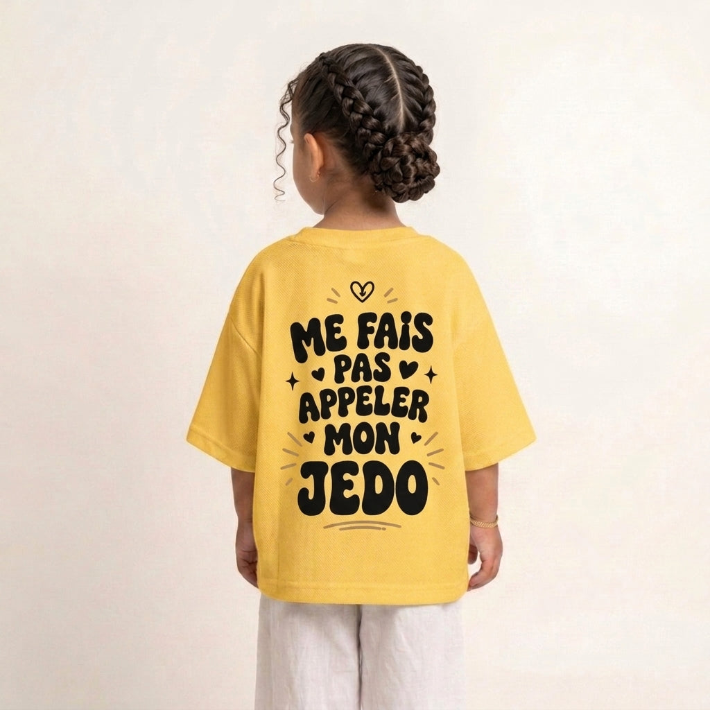 "ME FAIS PAS APPELER MA JEDO" KIDS Tee