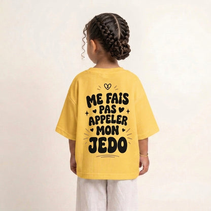 "ME FAIS PAS APPELER MA JEDO" KIDS Tee