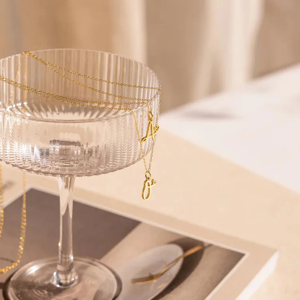 Initial Pendant Necklace