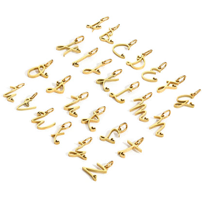 Collier Pendentif Initiale